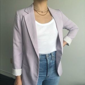 Nasty gal lilac blazer